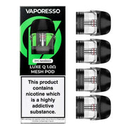 (VL)  Vaporesso Luxe Q Mesh Pod 2ml/3ml, 4pcs/pack